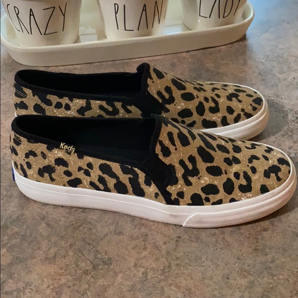 Leopard Keds Slip On